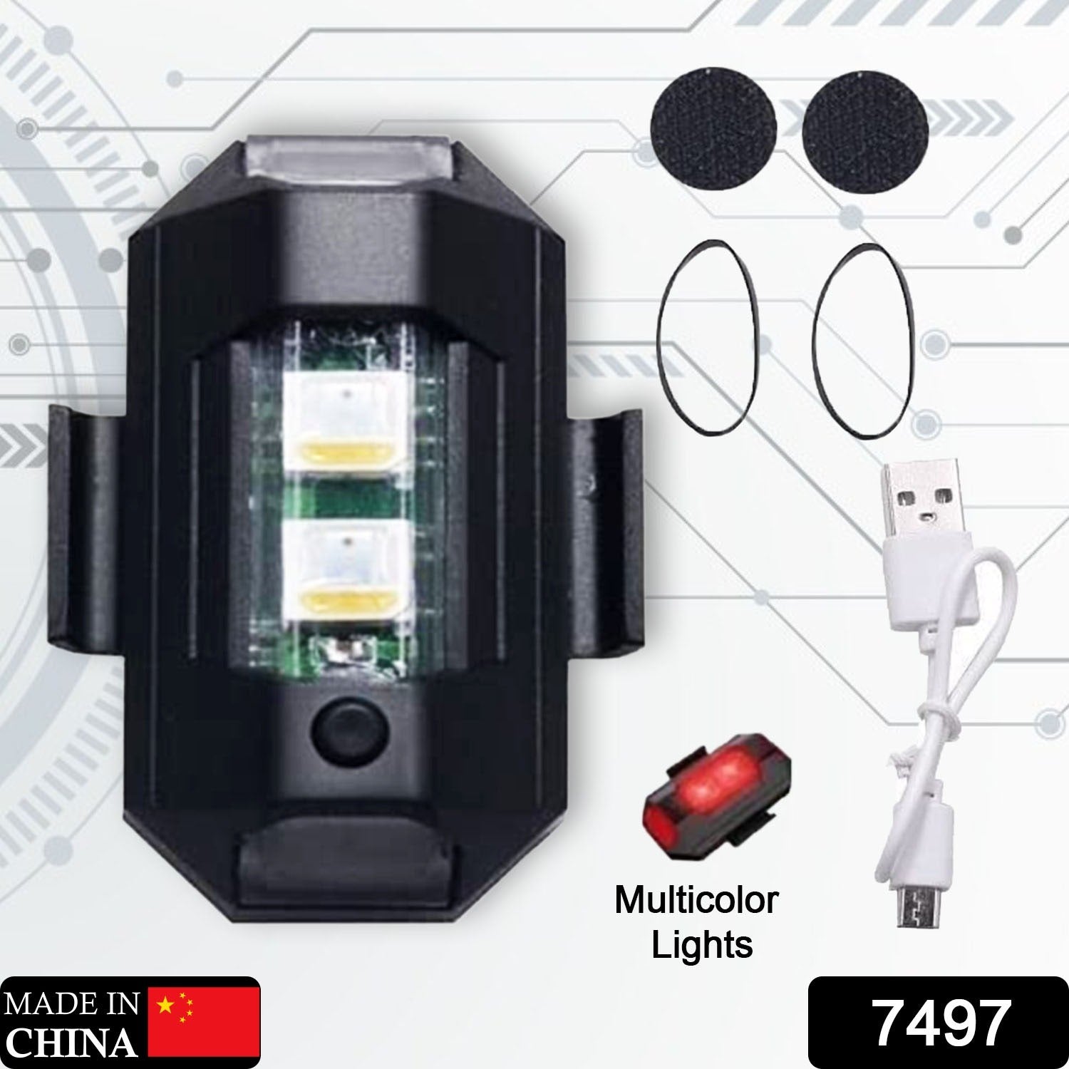 Mini LED Strobe Lights, Waterproof Lights, Lightweight RGB LED Lights Drone Strobe Lights Veicle Anti-Collision Strobe Light Bike Motocycle Lights USB Recharge Multi-colors Mini LED Strobe Lights, Waterproof Lights, Lightweight RGB LED Lights Drone Strobe Lights Veicle Anti-Collision Strobe Light Bike Motocycle Lights USB Recharge Multi-colors